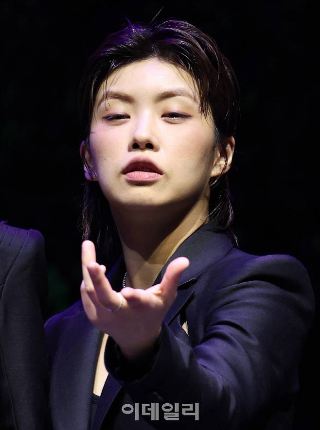 26일 뮤지컬 ‘프리다’ 프레스콜에서 참여한 아이키(사진=뉴스1).