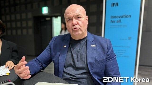 라이프 린트너 IFA CEO. (사진=지디넷코리아)