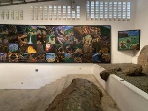 핀토 아트 미술관 내부 전경