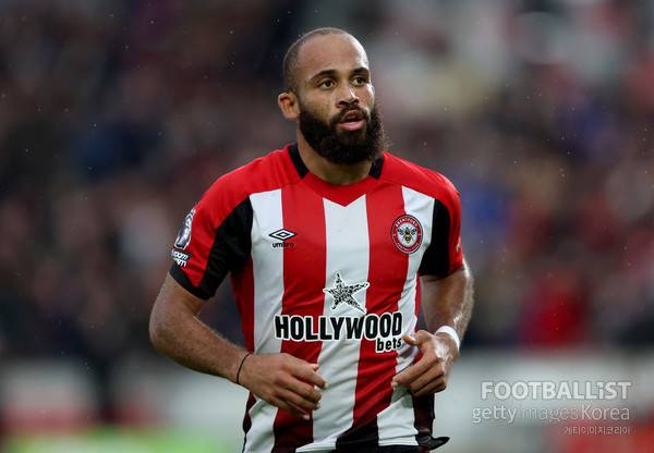 브라이언 음뵈모(브렌트퍼드). 게티이미지코리아