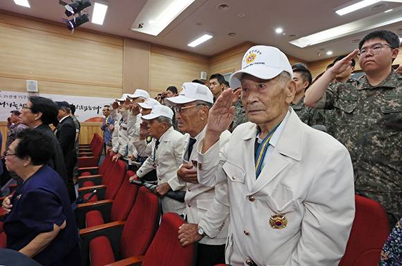호국 보훈의 달 행사가 진행되고 있다. [사진=임실군 ]