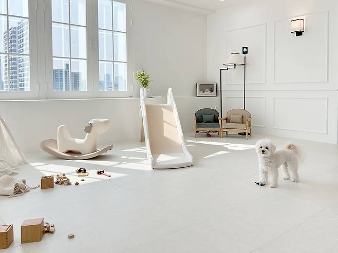 아이뜰매트 ‘유니Q매트’는 업계 최고 수준인 37T 두께로 제작됐다.