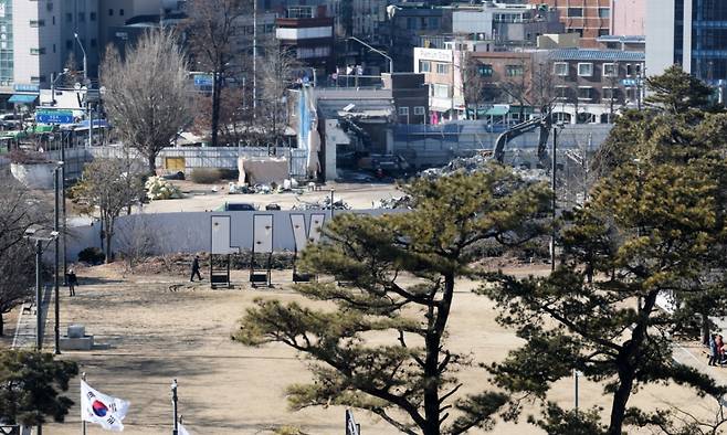 서울 은평구 혁신파크 부지 모습. 2025.2.20/뉴스1 Copyright (C) 뉴스1. All rights reserved. 무단 전재 및 재배포, AI학습 이용 금지. /사진=(서울=뉴스1) 오대일 기자