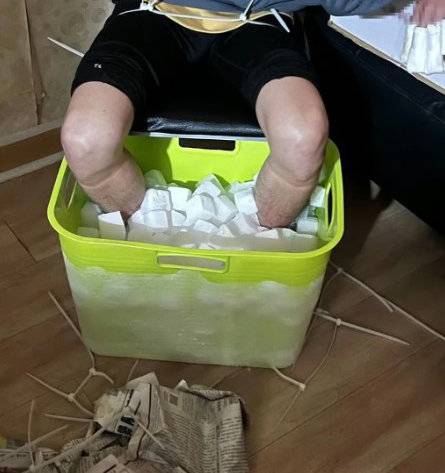 범행 당시 촬영한 사진. SCMP 보도화면