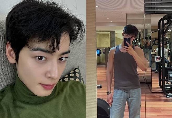 차은우 소셜미디어