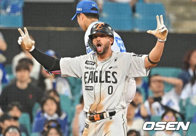 [OSEN=대구, 이석우 기자]  한화 이글스 리베라토 027 2025.06.26 / foto0307@osen.co.kr
