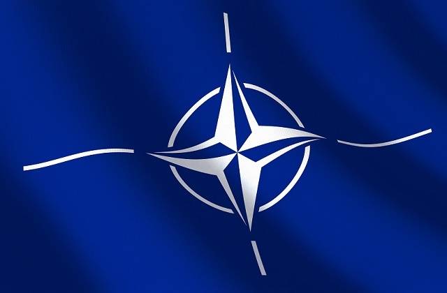 ▲ 나토 깃발. ⓒ프레시안 자료사진.