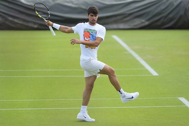 카를로스 알카라스.    런던 | AP연합뉴스