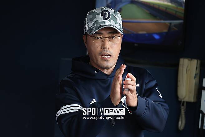 ▲ 조성환 두산 감독대행 ⓒ곽혜미 기자