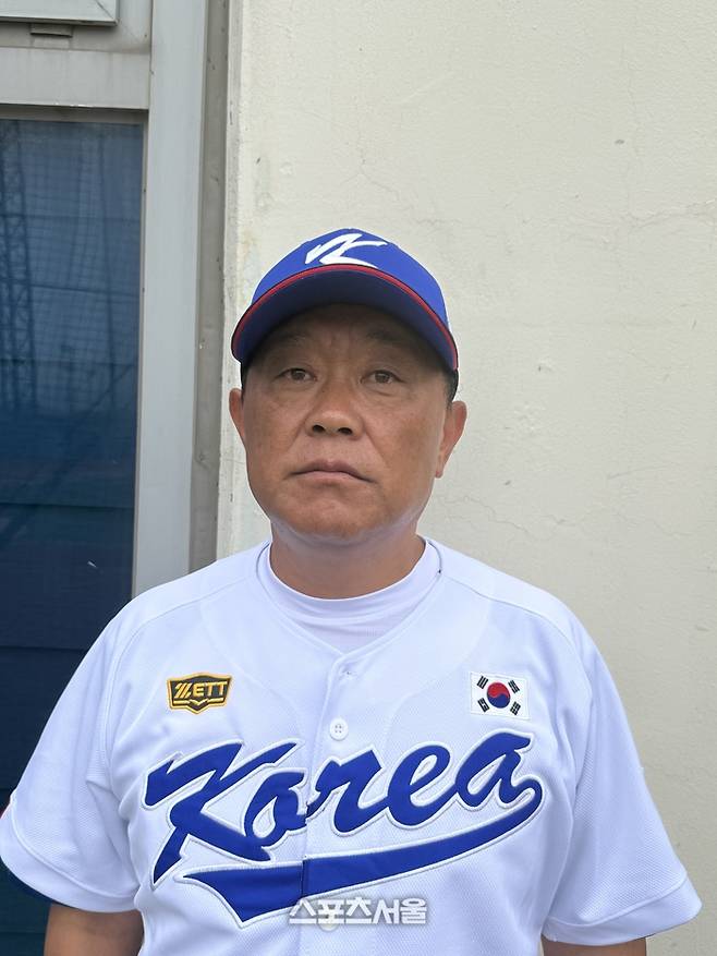 리틀야구 대표팀 최철훈 감독. 화성 | 박연준 기자 duswns0628@sportsseoul.com