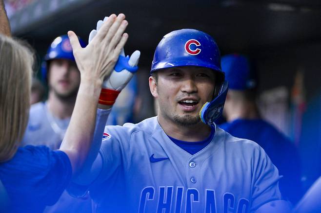 시카고 컵스 지명타자 스즈키 세이야. Imagn Images연합뉴스