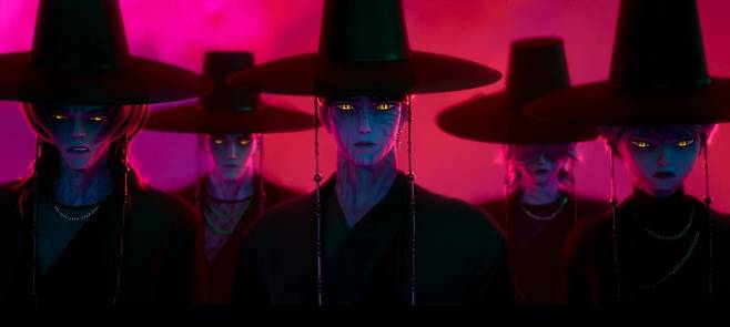 Saja Boys in ″KPop Demon Hunters″ [NETFLIX]