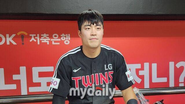LG 트윈스 천성호./수원=김경현 기자