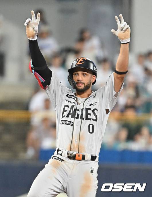 [OSEN=대구, 이석우 기자]  한화 이글스 리베라토 005 2025.06.26 / foto0307@osen.co.kr