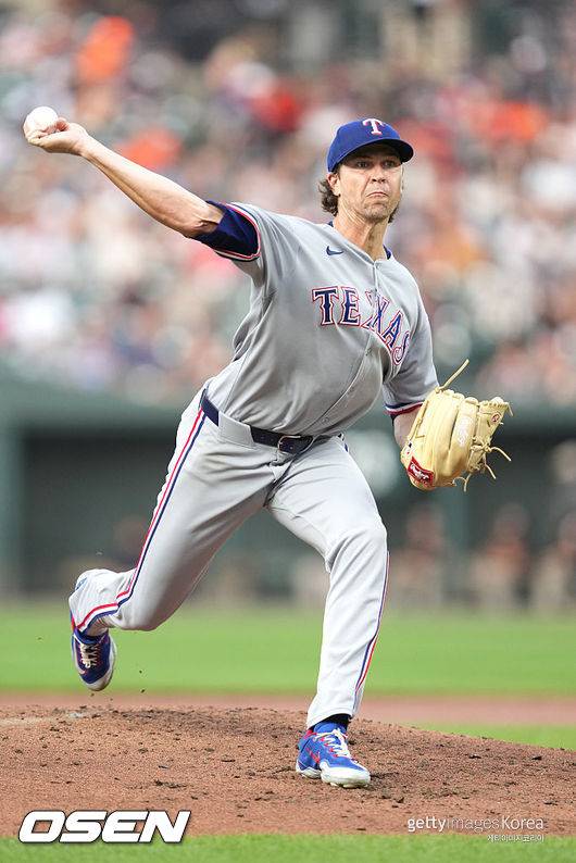 [사진] 텍사스 제이콥 디그롬. ⓒGettyimages(무단전재 및 재배포 금지)