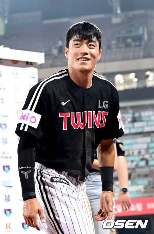 [OSEN=최규한 기자] LG 천성호. 2025.06.26 / dreamer@osen.co.kr