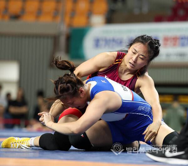 GH여자레슬링, 62kg 자유형 엄지은.