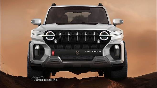 사진 : KGM KR10 예상도 (출처=NYMammoth)