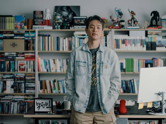 박정민 배우·출판사 무제 대표. 사진 폴인, 박일규