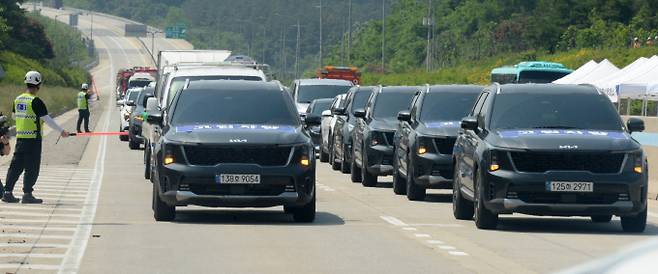 28일은 서울에서 부산까지 5시간30분이 걸릴 것으로 예상된다. /사진=뉴시스