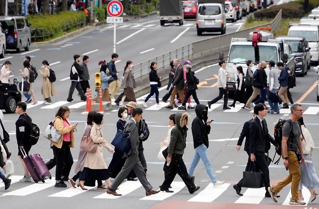 일본의 한 거리. 연합뉴스
