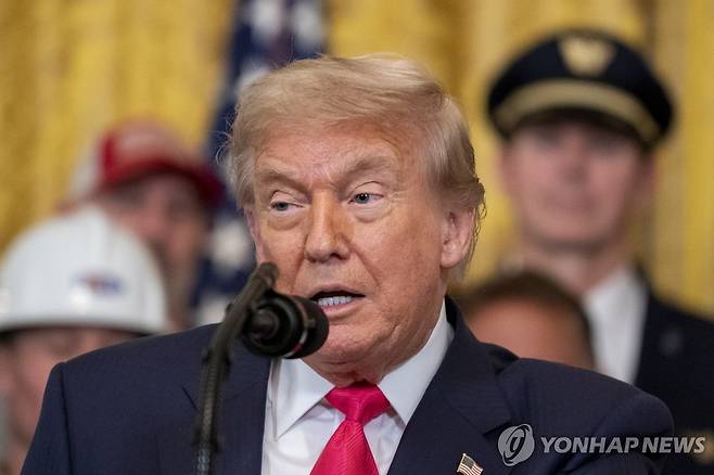 트럼프 미국 대통령 [EPA 연합뉴스 자료사진. 재판매 및 DB 금지]