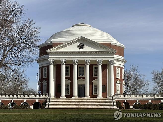 미 버지니아대 캠퍼스 [AP=연합뉴스 자료사진]