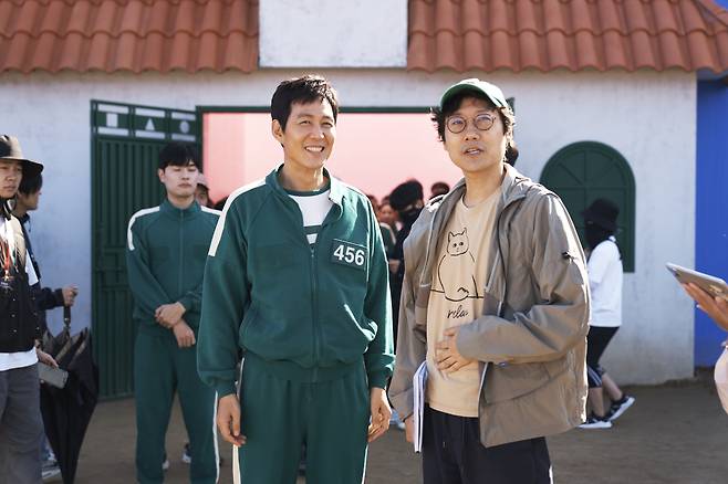 이정재 배우는 극중 설정에 따라 강도 높은 체중 감량을 해야 했다.  (사진제공 넷플릭스)