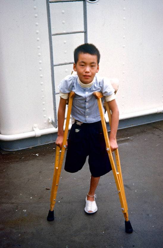 회복한 김주완군의 모습. 연합뉴스