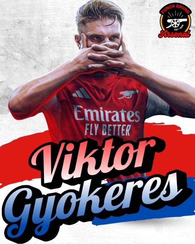 요케레스는 여전히 아스날 이적을 선호하고 있다. 그러나 ‘스승’ 후벵 아모링 감독이 있는 맨유 역시 새로운 선택지가 될 수 있다. 이미 맨유는 요케레스에 대한 애정을 깊게 드러낸 바 있다. 사진=펀치 드렁크 아스날 SNS