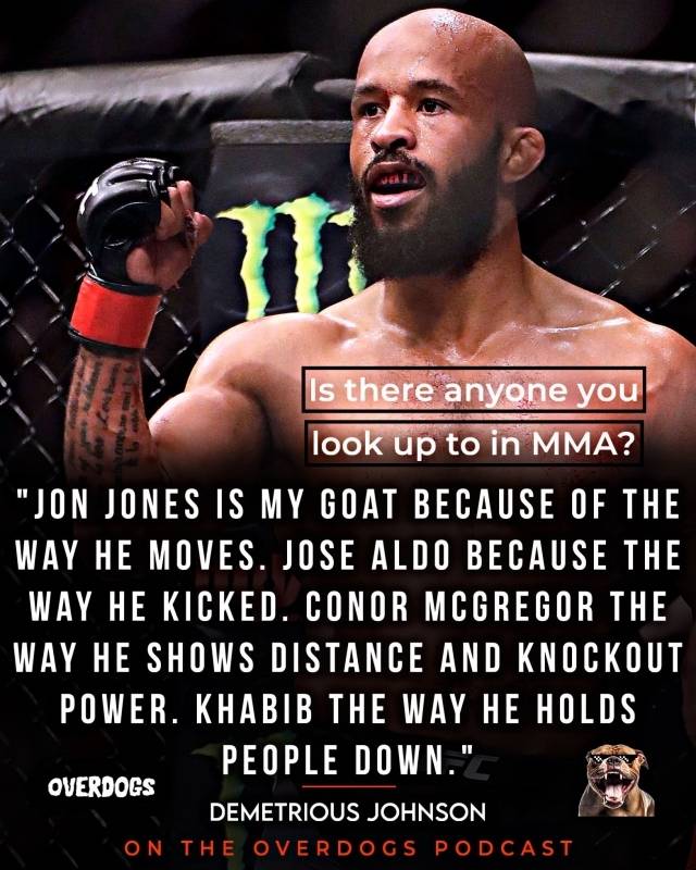 재밌는 사실은 2년 전, 존슨이 존스를 향해 자신의 ‘GOAT’라고 한 바 있다. 당시 그는 “존스의 움직임은 정말 뛰어나다. 나의 ‘GOAT’다”라고 말했다. 사진=X