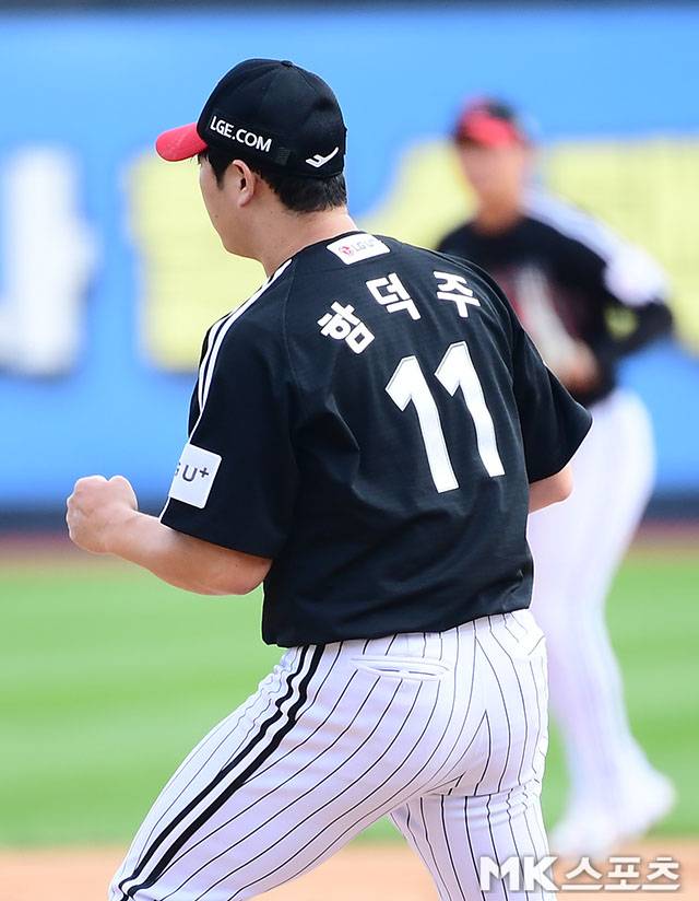 29일 1군 엔트리에 등록된 함덕주. 사진=김영구 기자