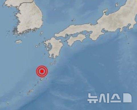 [서울=뉴시스]일본 가고시마현 바다서 규모 5.1 지진 발생 (사진 = 기상청 홈페이지 캡처)