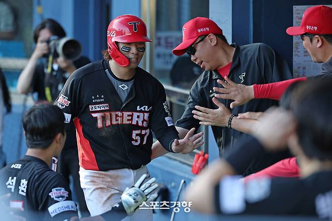 KIA 고종욱. KIA 타이거즈 제공