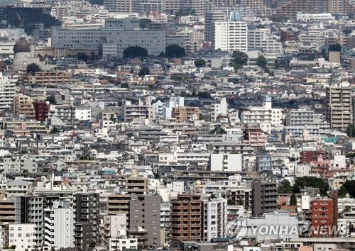 전망대에서 바라본 도쿄의 주택가 풍경 [촬영 이세원]