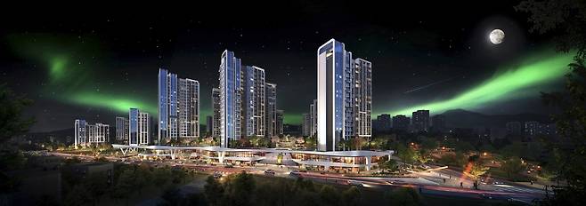 미아9-2구역 주택재건축사업 투시도 [현대건설 제공]