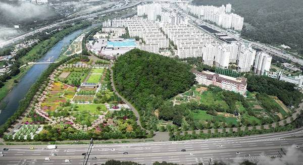 연현마을 공원조성사업 조감도.[자료=안양시]