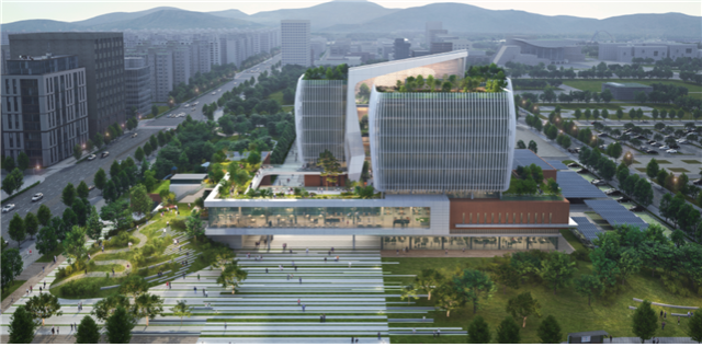 정부대전지방합동청사 국제설계공모 당선작 조감도. 2025.6.30. 행정안전부 제공