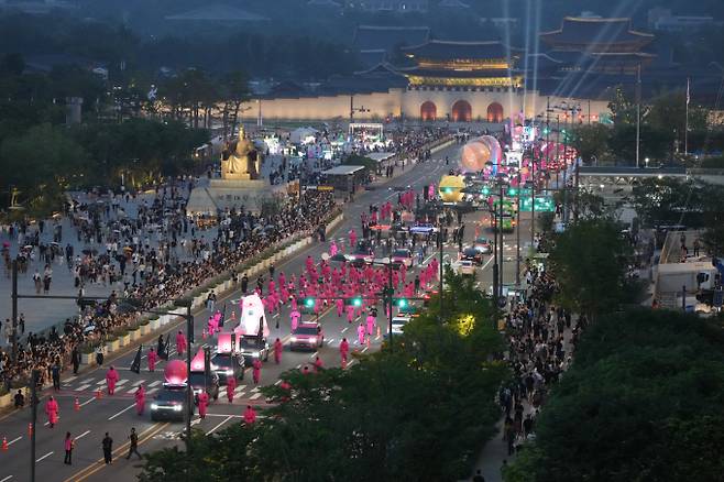 ‘오겜3’ 서울광장 일대 퍼레이드·팬이벤트 성료 (제공: 넷플릭스)