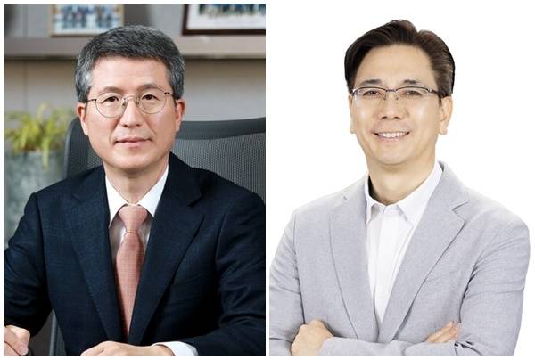 오세철(왼쪽) 삼성물산 건설부문 대표이사와 이한우 현대건설 대표이사. [삼성물산·현대건설 제공]