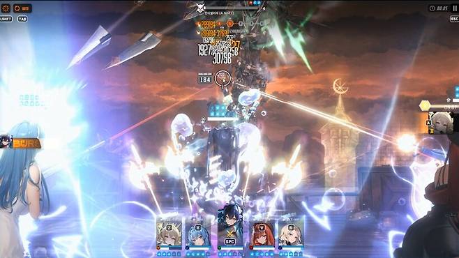 ▲  2페이즈의 미사일은 매우 아프다. 엄폐로 피할 것을 추천