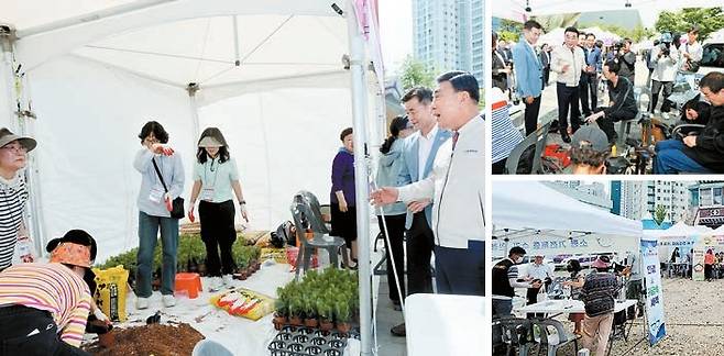 울산시는 화분 분갈이, 구두수선, 안경세척, 칼갈이 등 다양한 생활밀착형 서비스를 ‘울부심’이라는 이름으로 시민들에게 제공하고 있다. [사진 울산시]