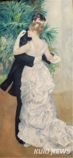 오귀스트 르누아르, 도시의 춤, 1883, 오르세 미술관