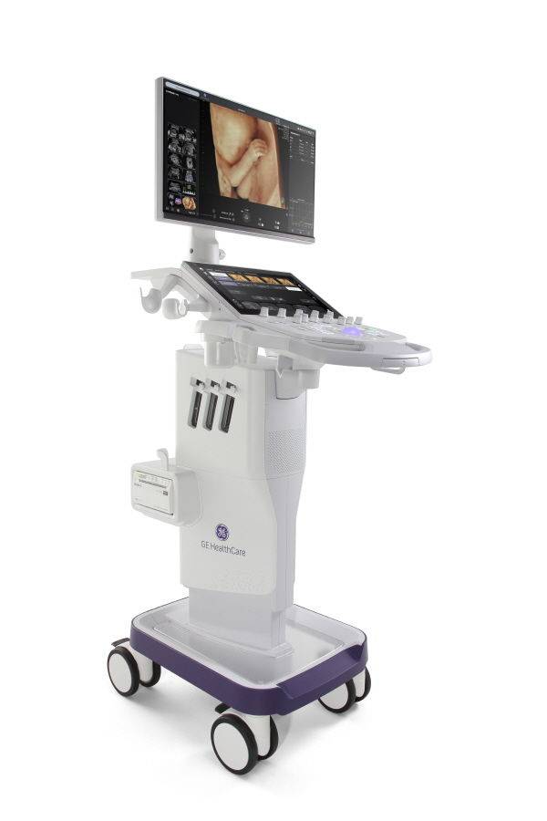 [서울=뉴시스] GE헬스케어는 초음파 신제품 '볼루손 퍼포먼스 18 &16 (Voluson Performance 18 & 16)'을 국내 출시했다고 30일 밝혔다. (사진=한국GE헬스케어 제공) 2025.06.30. photo@newsis.com *재판매 및 DB 금지