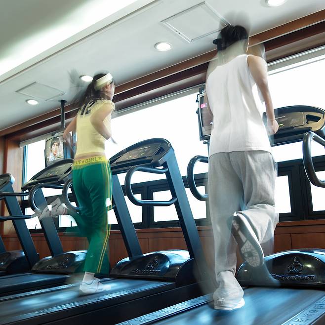 헬스장 이미지. 클립아트코리아 제공