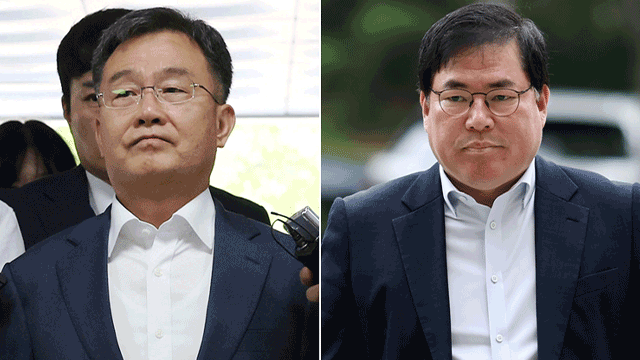 (왼쪽)화천대유자산관리 대주주 김만배와 (오른쪽)유동규 전 성남도시개발공사 기획본부장 ⓒKBS