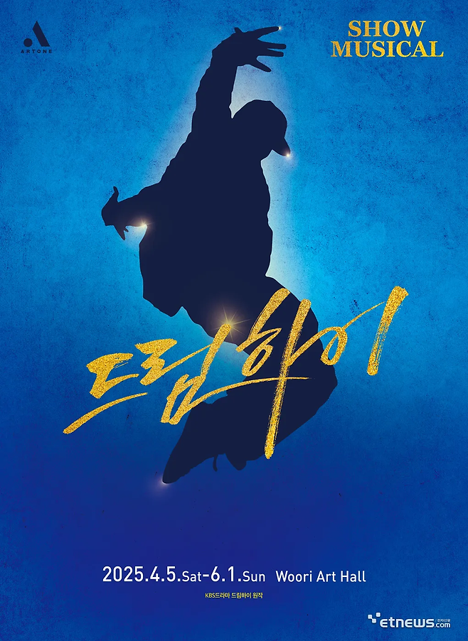 쇼뮤지컬 Again ‘드림하이’ 포스터. 사진 아트원 컴퍼니