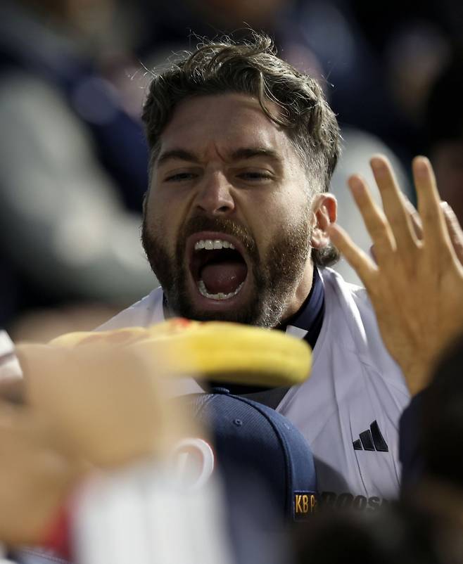 두산 베어스 외국인 타자 제이크 케이브. /사진=두산 베어스 제공