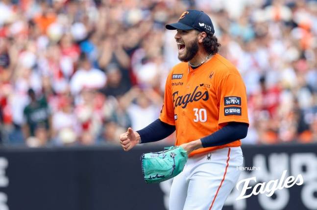 한화 코디 폰세. /사진=한화 이글스 제공