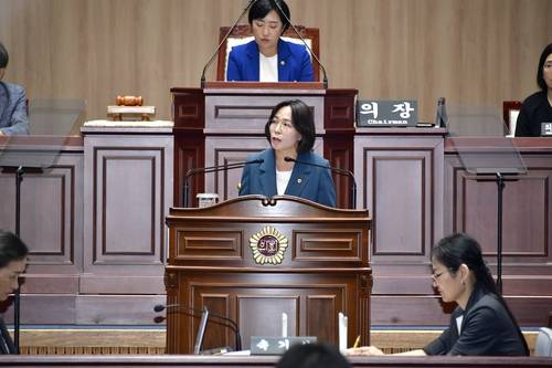 이귀순 광주시의원, 긴급 현안질의 [광주시의회 제공. 재판매 및 DB 금지]